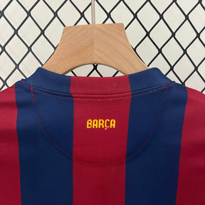 KIT INFANTIL RETRÔ BARCELONA HOME 14/15
