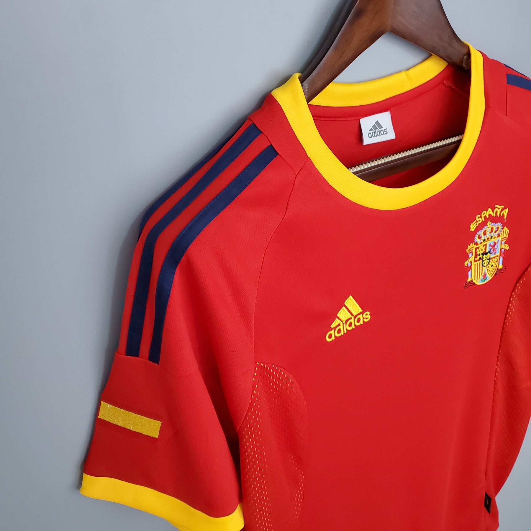 CAMISA RETRÔ ESPANHA HOME 2002