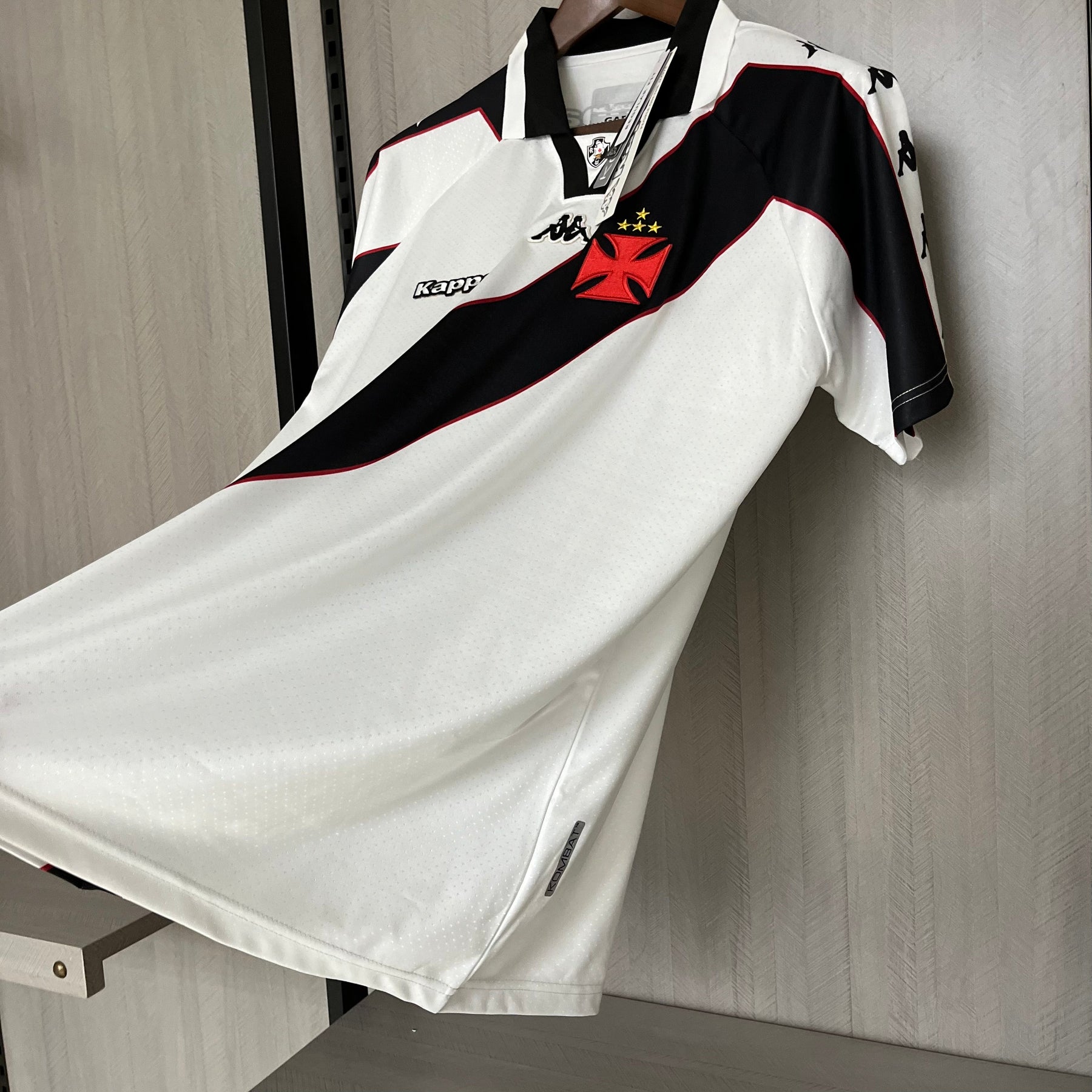 CAMISA RETRÔ VASCO DA GAMA WHITE 1997/98