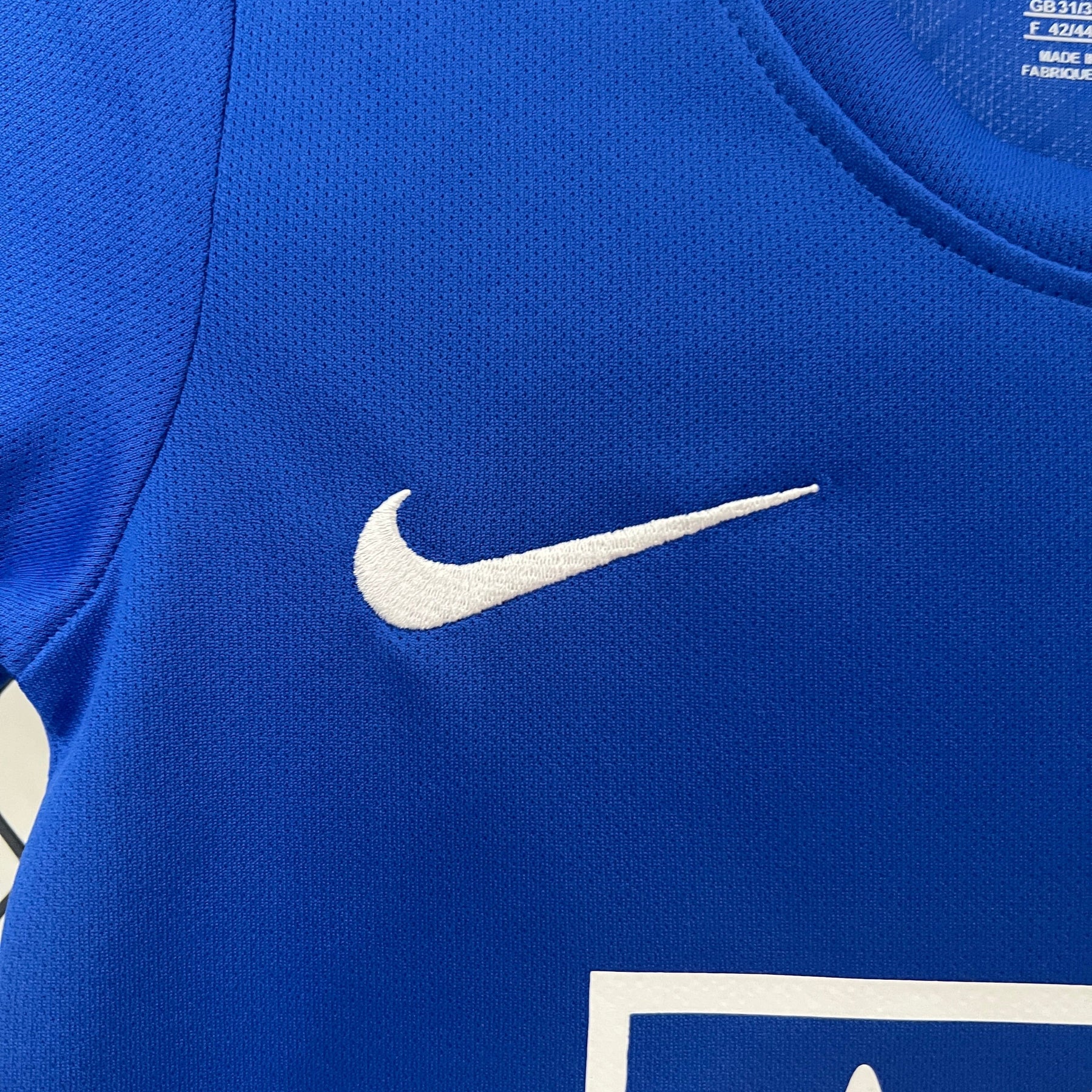 KIT INFANTIL RETRÔ MANCHESTER UNITED BLUE 08/09