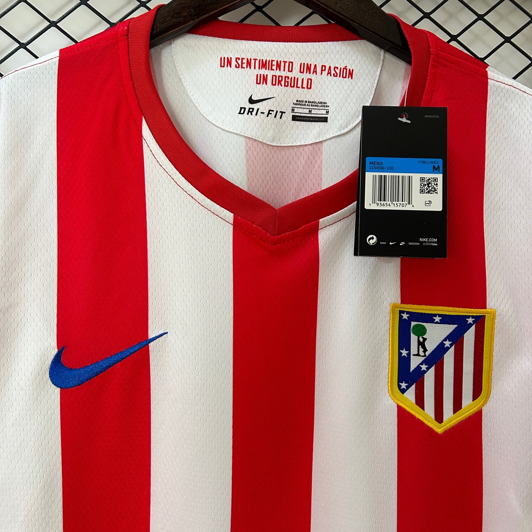 CAMISA RETRÔ ATLÉTICO DE MADRID HOME 12/13