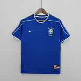 CAMISA RETRÔ BRASIL AWAY 1998