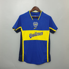 CAMISA BOCA JUNIORS RETRÔ HOME 00/01