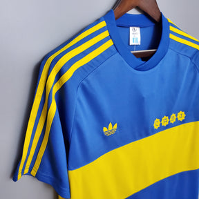 CAMISA BOCA JUNIORS RETRÔ HOME 80/81