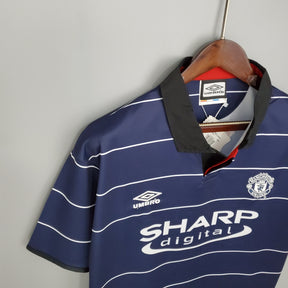 CAMISA RETRÔ MANCHESTER UNITED AWAY 99/00