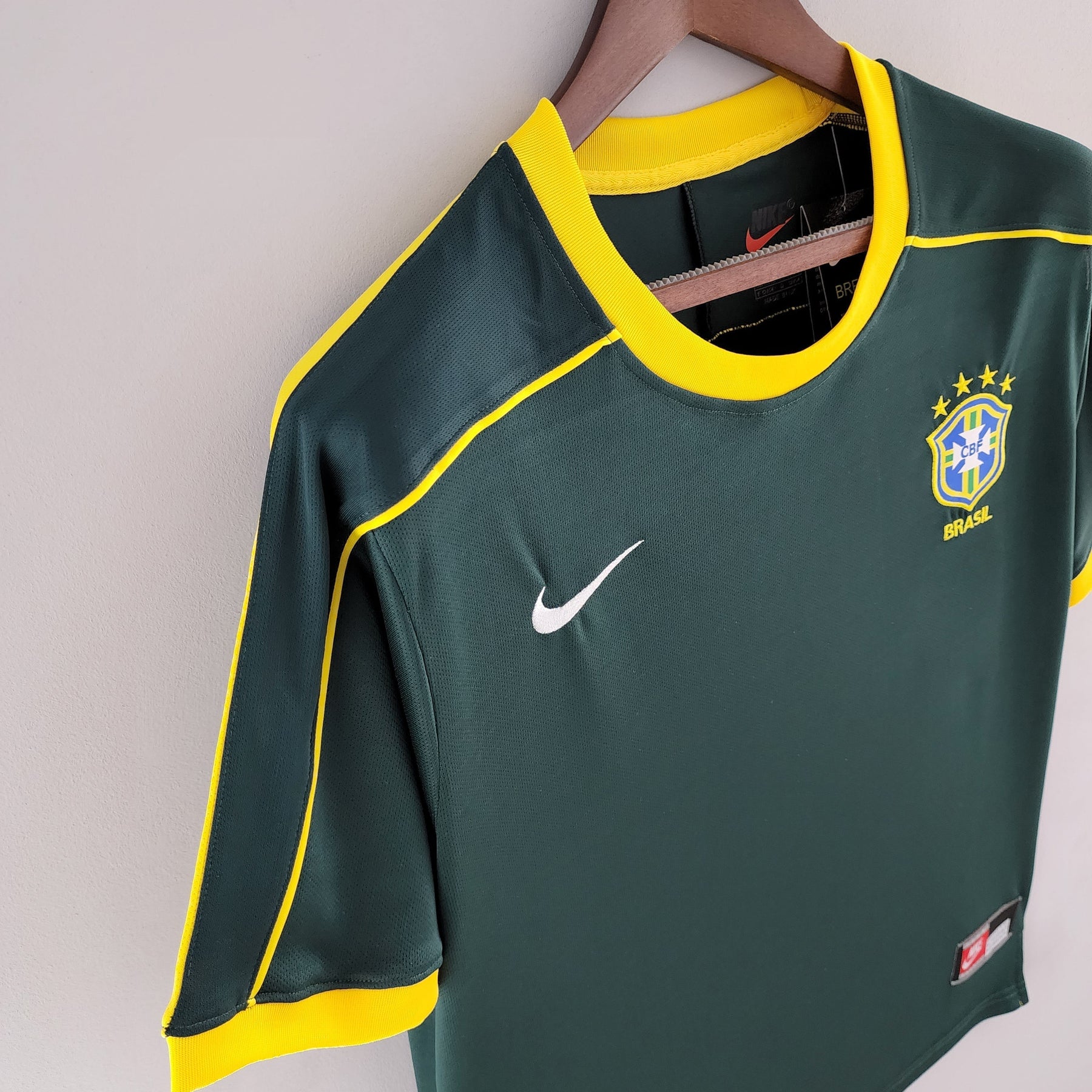 CAMISA RETRÔ BRASIL GOLEIRO 1998
