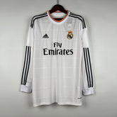 CAMISA REAL MADRID MANGA LONGA RETRÔ HOME 13/14