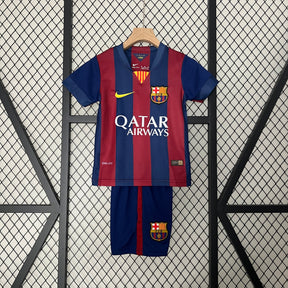 KIT INFANTIL RETRÔ BARCELONA HOME 14/15
