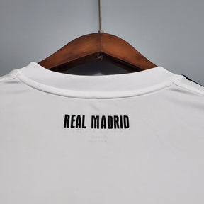 CAMISA REAL MADRID MANGA LONGA RETRÔ HOME 10/11
