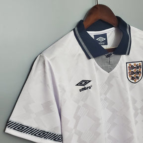 CAMISA RETRÔ INGLATERRA HOME 1990