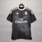 Camisa Retrô Real Madrid 2014/15  Preta Dragão Terceira