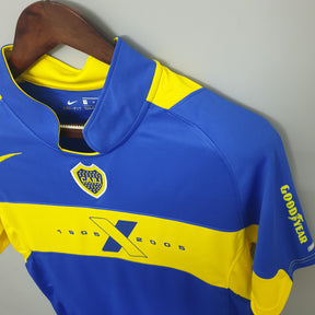 CAMISA BOCA JUNIORS RETRÔ HOME 04/05