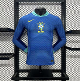 Camisa Brasil II Copa América 2024 Manga Longa Masculino - Versão Jogador