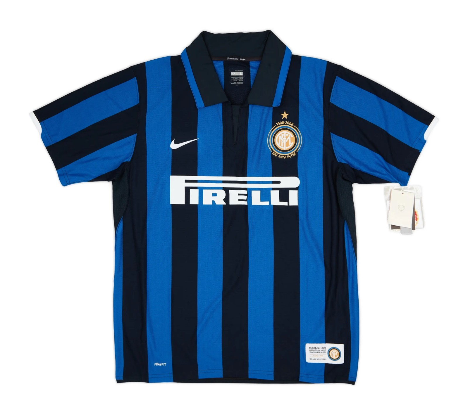 CAMISA RETRÔ INTER DE MILÃO HOME 2007/08
