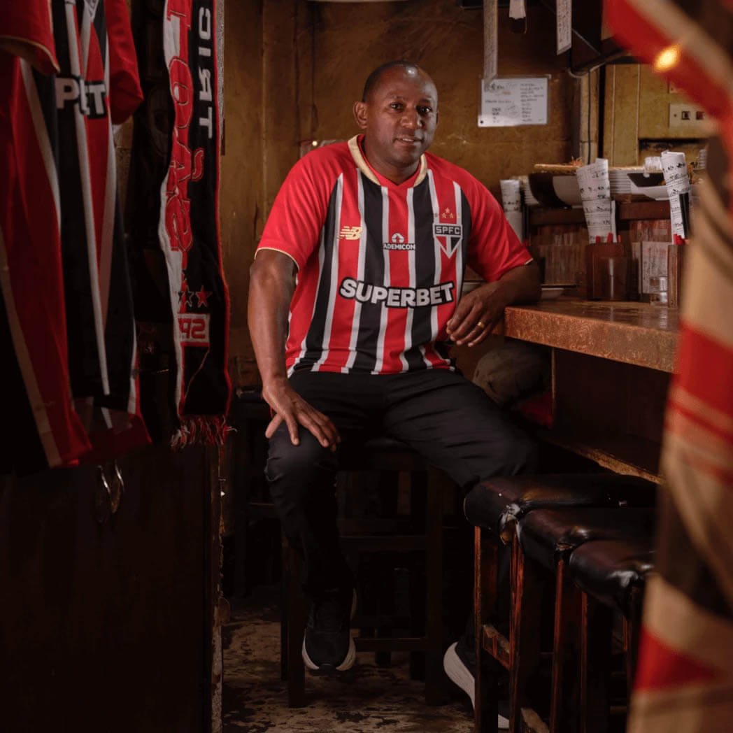 CAMISA SÃO PAULO RESERVA II 2025/26 TORCEDOR TRICOLOR