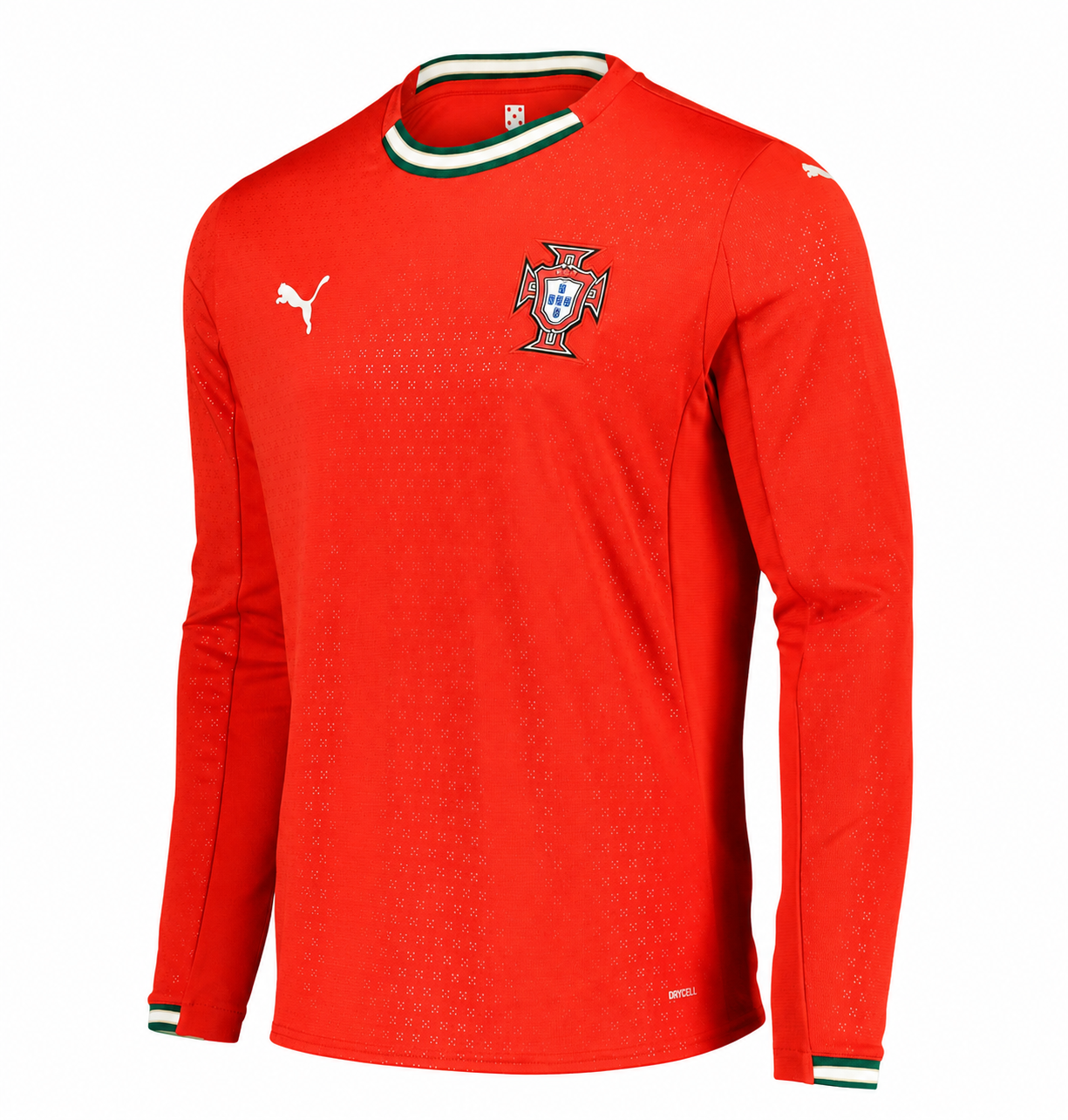 (PRÉ-VENDA) LANÇAMENTO Camisa Portugal I 2025/26 Manga Longa Torcedor