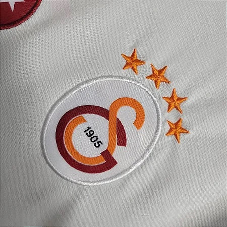 Camisa Galatasaray branca II 23/24 - versão torcedor - JM sports 