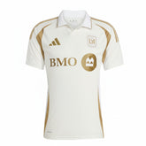 CAMISA RESERVA II LOS ANGELES GALAXY   MUNDIAL DE CLUBES 2025 BRANCA/DOURADA TORCEDOR MASCULINA
