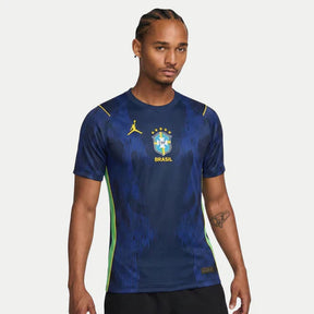 Camisa Brasil Away Azul 2026 Jordan - Versão Torcedor
