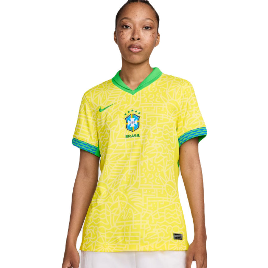 Camisa Brasil I Euro 2024 Feminino