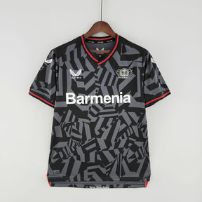 Camisa bayer leverkusen away II - versão torcedor masculina - JM sports 