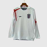 CAMISA RETRÔ INGLATERRA HOME MANGA LONGA 2006