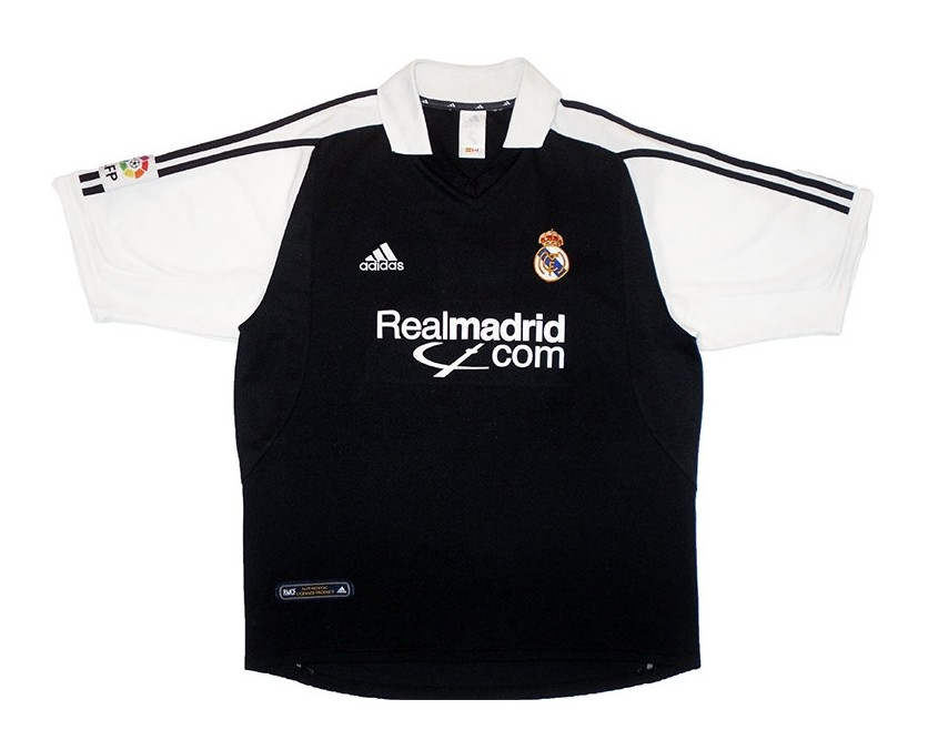 CAMISA RETRÔ REAL MADRID AWAY 01/02