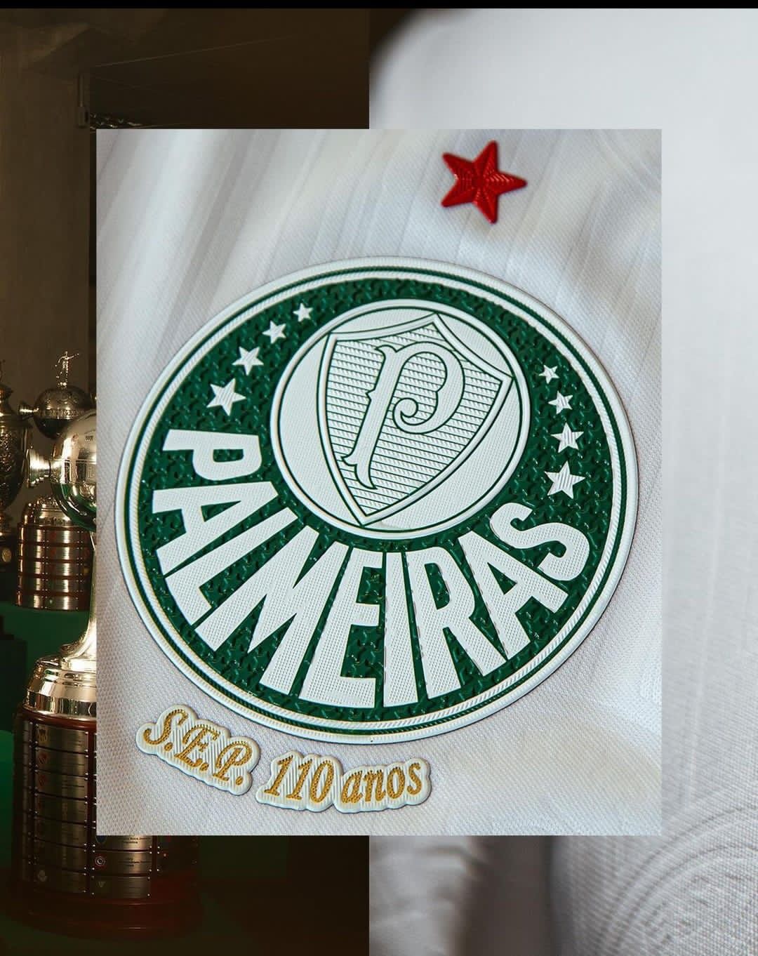 Camisa branca puma lançamento Palmeiras 24/25 - Versão torcedor - JM sports 