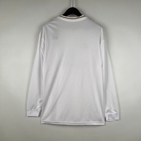 CAMISA REAL MADRID MANGA LONGA RETRÔ HOME 18/19