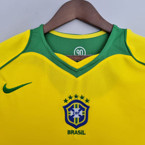 CAMISA RETRÔ BRASIL HOME 04/05