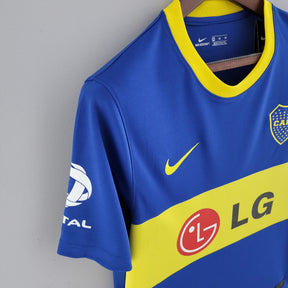 CAMISA BOCA JUNIORS RETRÔ HOME 10/11