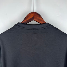 CAMISA REAL MADRID MANGA LONGA RETRÔ AWAY 17/18