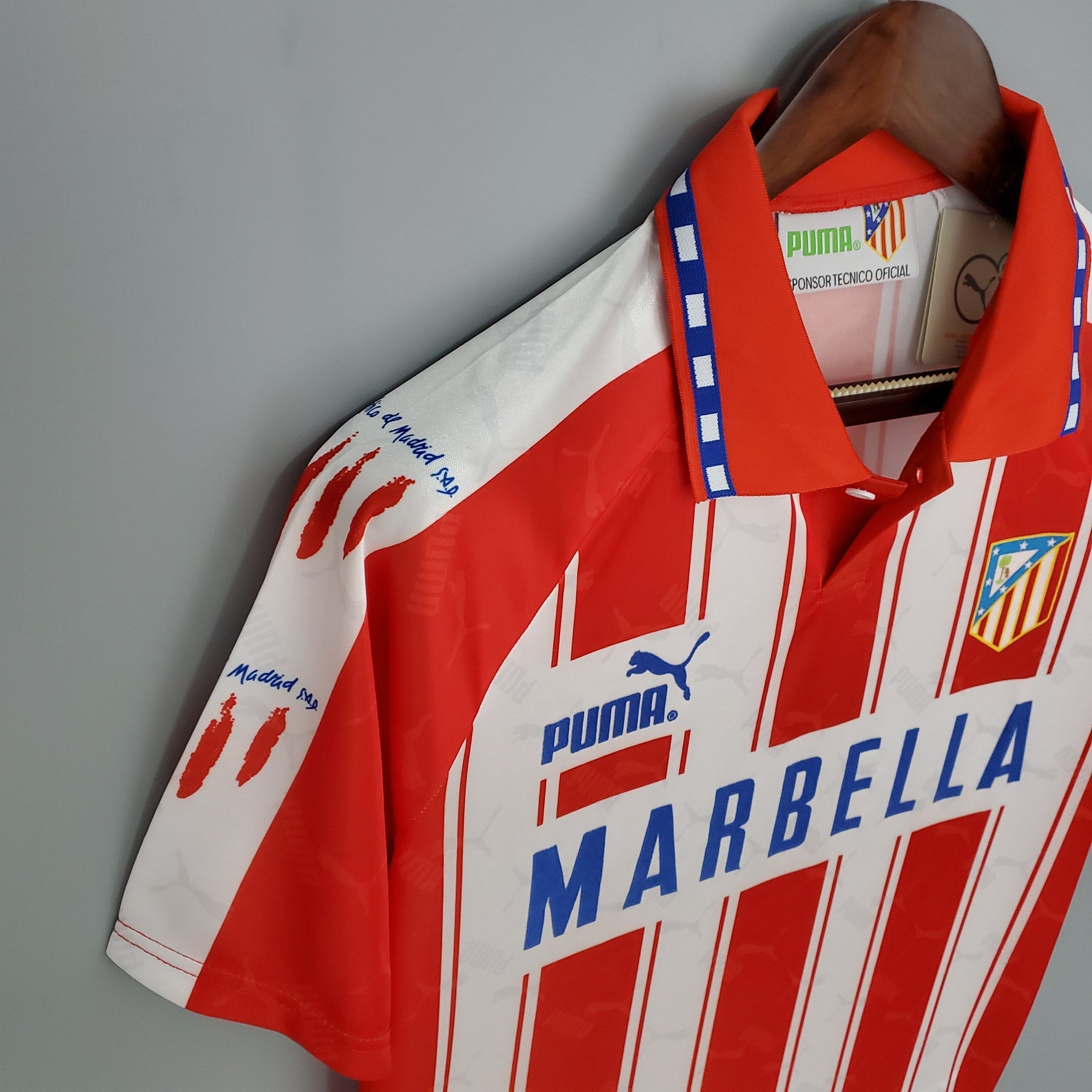 CAMISA RETRÔ ATLÉTICO DE MADRID HOME 94/95
