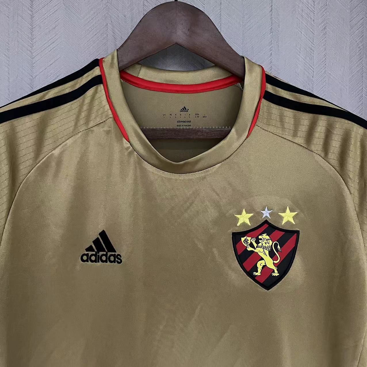 CAMISA RETRÔ SPORT CLUBE RECIFE DOURADA 16/17