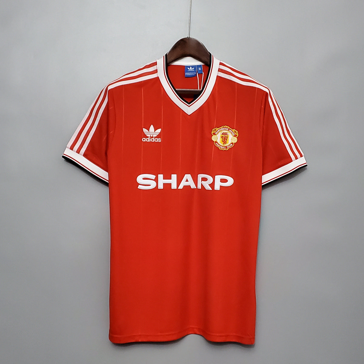 CAMISA RETRÔ MANCHESTER UNITED HOME 83/84
