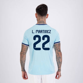 Camisa Argentina Lanes Azul 22 L. Martinez
