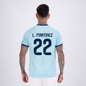 Camisa Argentina Lines Azul 22 L Martinez