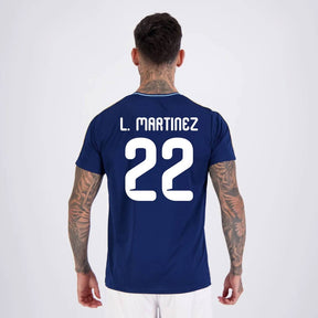 Camisa Argentina Tracks Marinho 22 L. Martinez