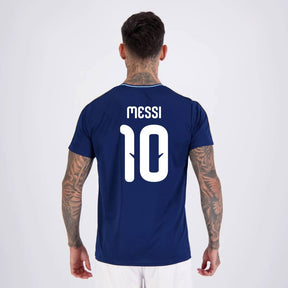 Camisa Argentina Tracks Marinho 10 Messi