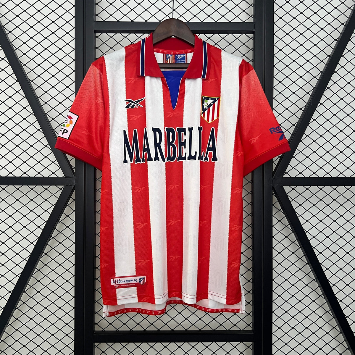 CAMISA RETRÔ ATLÉTICO DE MADRID HOME 98/99