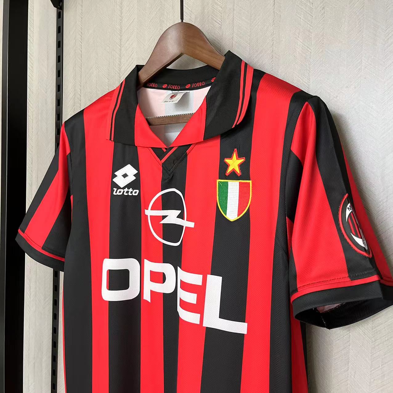 CAMISA MILAN RETRÔ HOME 96/97