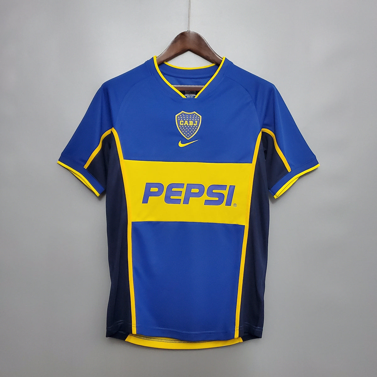 CAMISA BOCA JUNIORS RETRÔ HOME 01/02