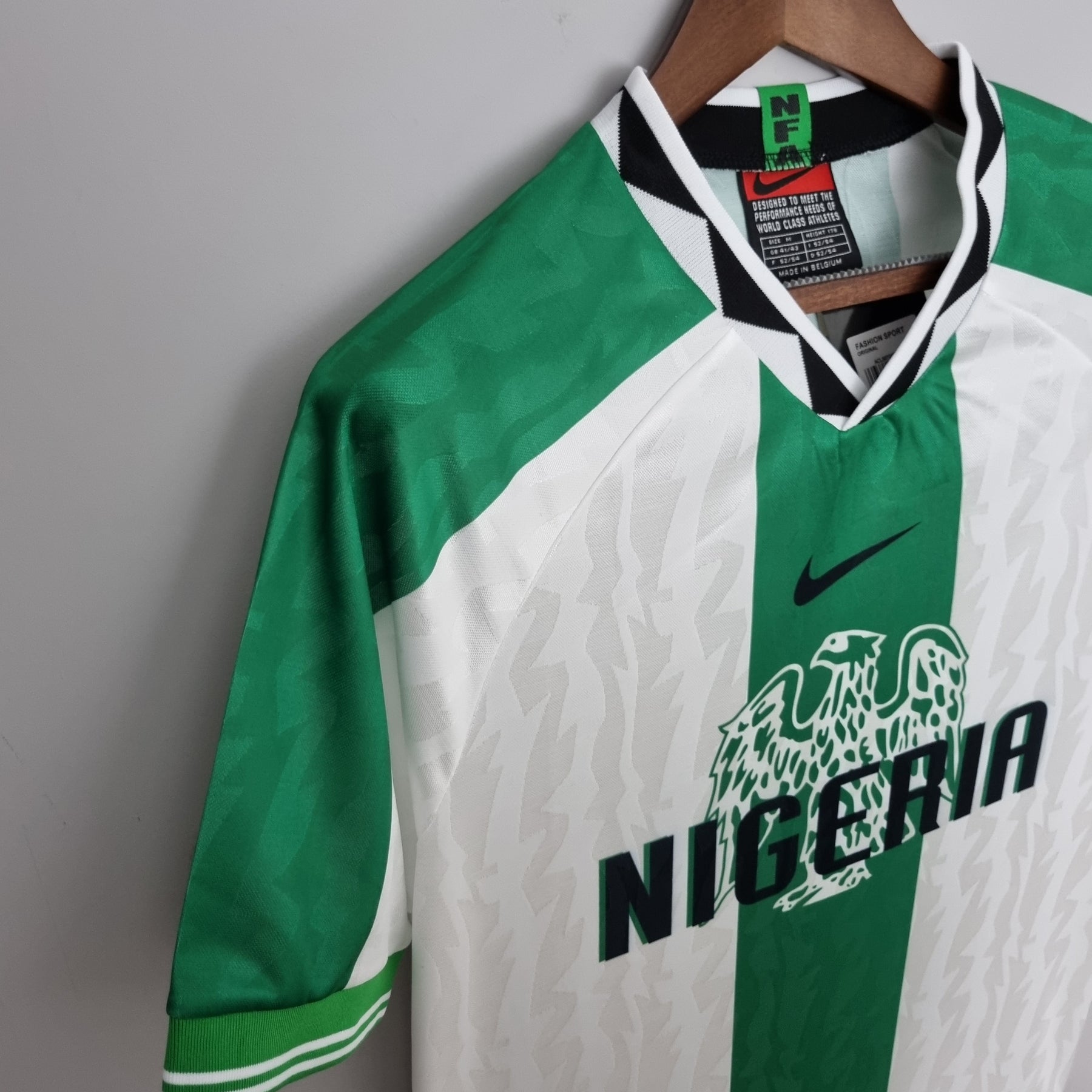 CAMISA RETRÔ NIGÉRIA AWAY 96/98