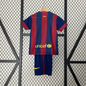 KIT INFANTIL RETRÔ BARCELONA HOME 14/15