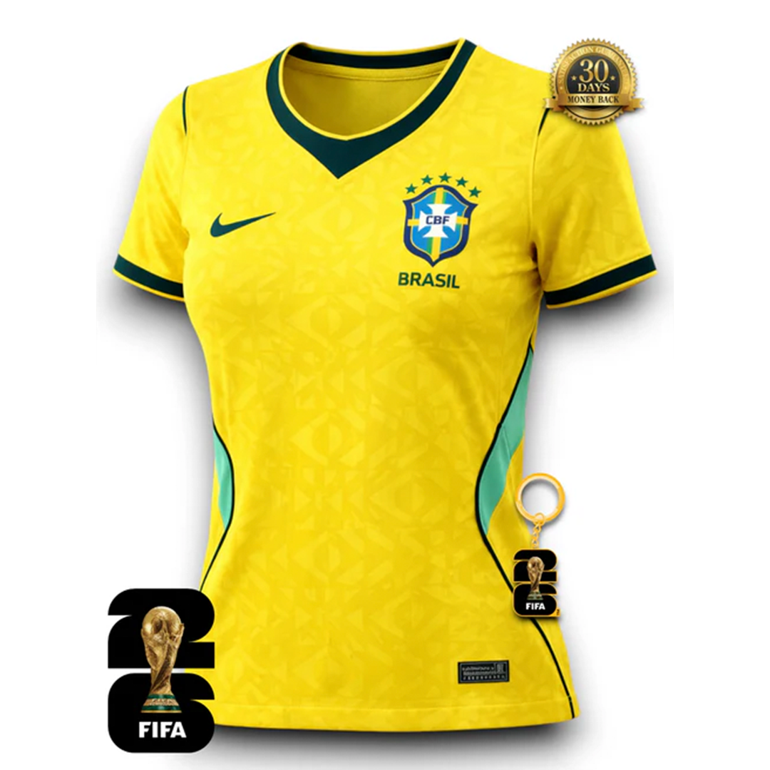 Camisa Brasil Copa do Mundo 2026 Feminino