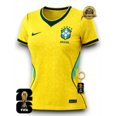 Camisa Brasil Copa do Mundo 2026 Feminino