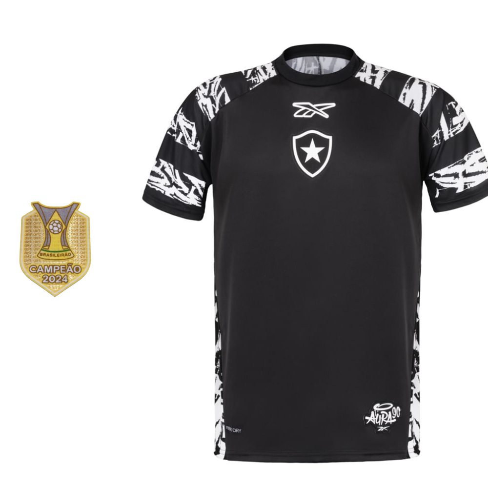 CAMISA BOTAFOGO PRÉ JOGO 2025/26 TORCEDOR MASCULINA