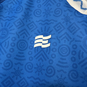 Camisa Bahia IV 24/25 - Azul Feminina Baby Look