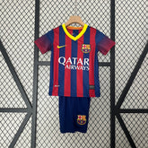 KIT INFANTIL RETRÔ BARCELONA HOME 13/14