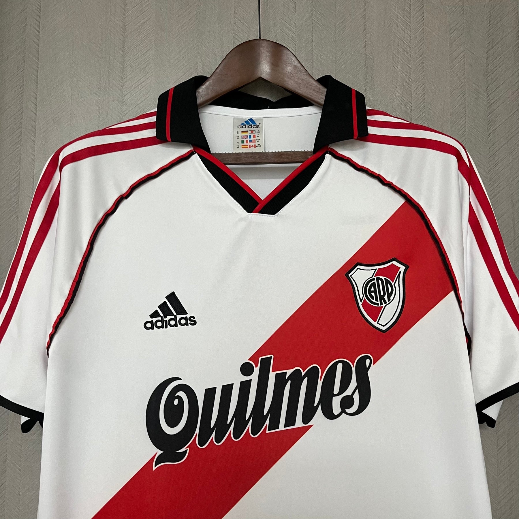 CAMISA RETRÔ RIVER PLATE HOME 00/01